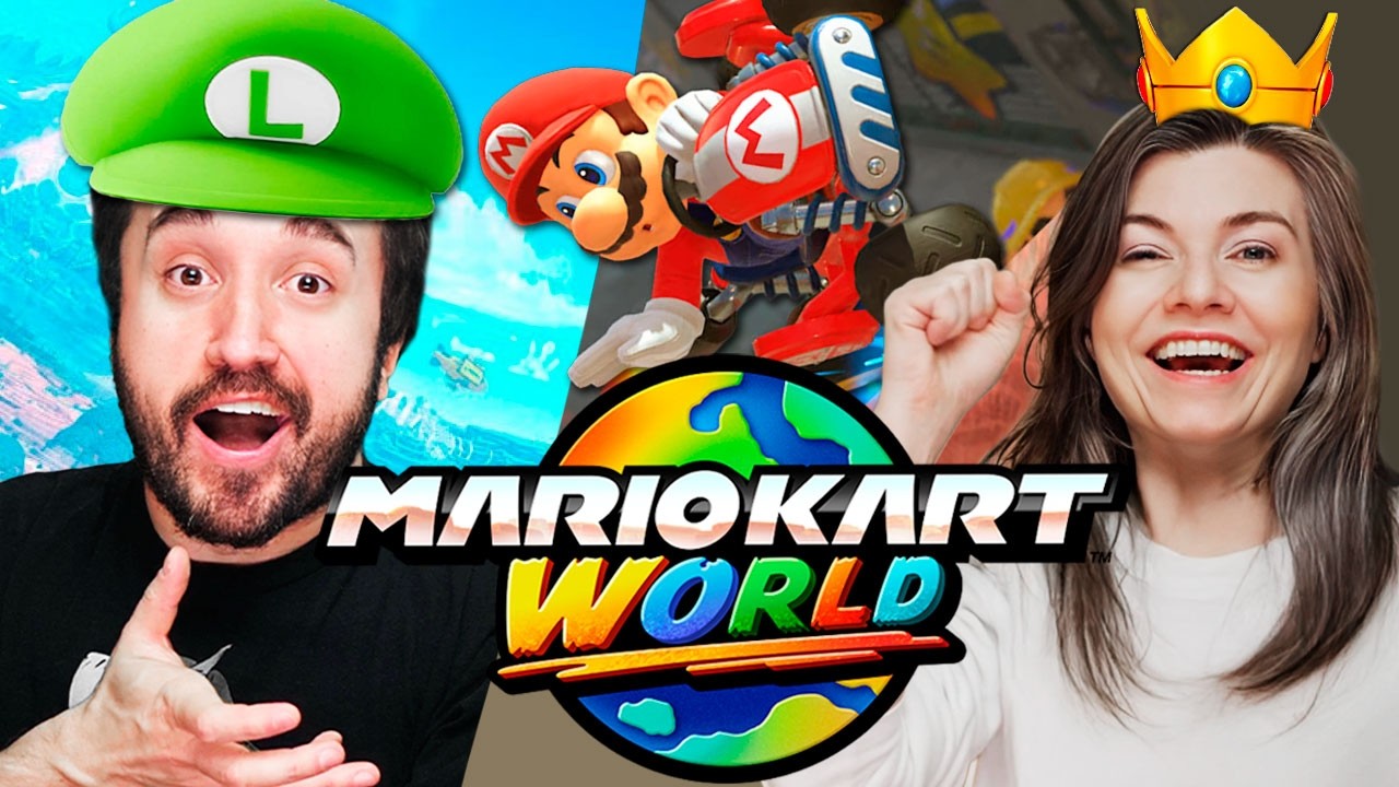 PROVANDO QUE SOU BOM NO MARIO KART WORLD!