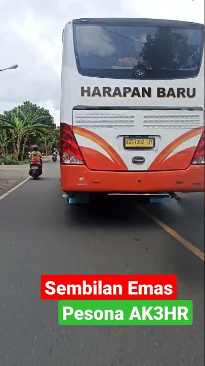 Bus Harapan Baru Sembilan Emas, AK3HR trayek terjauh, Trenggalek Malang Banyuwangi