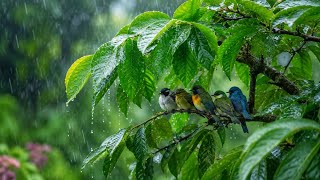 Suara Hujan & Kicau Burung untuk Relaksasi | Meditasi menenangkan pikiran & jiwa 
