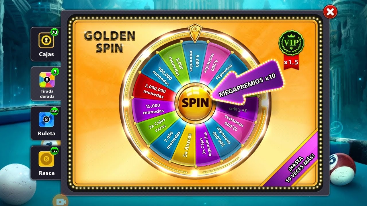 Golden Spin Legends of Atlantis Season (2024). 8 Ball Pool YouTube