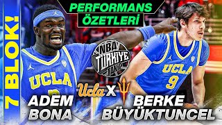 Adem Bona Ve Berke Büyüktuncel Ademden 7 Blok Ncaa Maçı Ucla Bruins X Arizona State