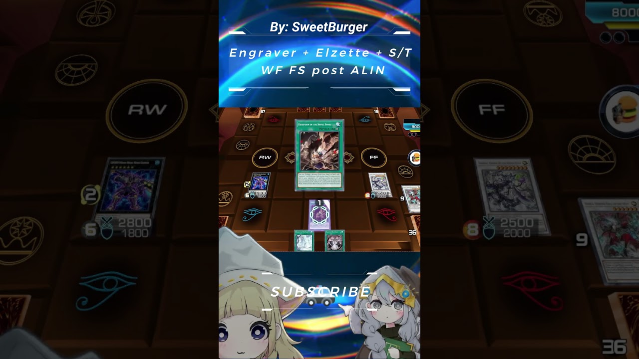 Engraver + Elzette + S/T White Forest Fiendsmith post ALIN