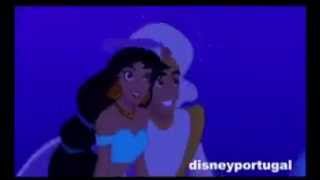 Video thumbnail of "Aladdin e Jasmin Um Mundo Ideal em PORTUGUES de PORTUGAL"