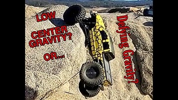 Team Driver Dan Ultimate Cliff Hanger carbon fiber GSPEED TGH-V3 Cheater on Capra Axles