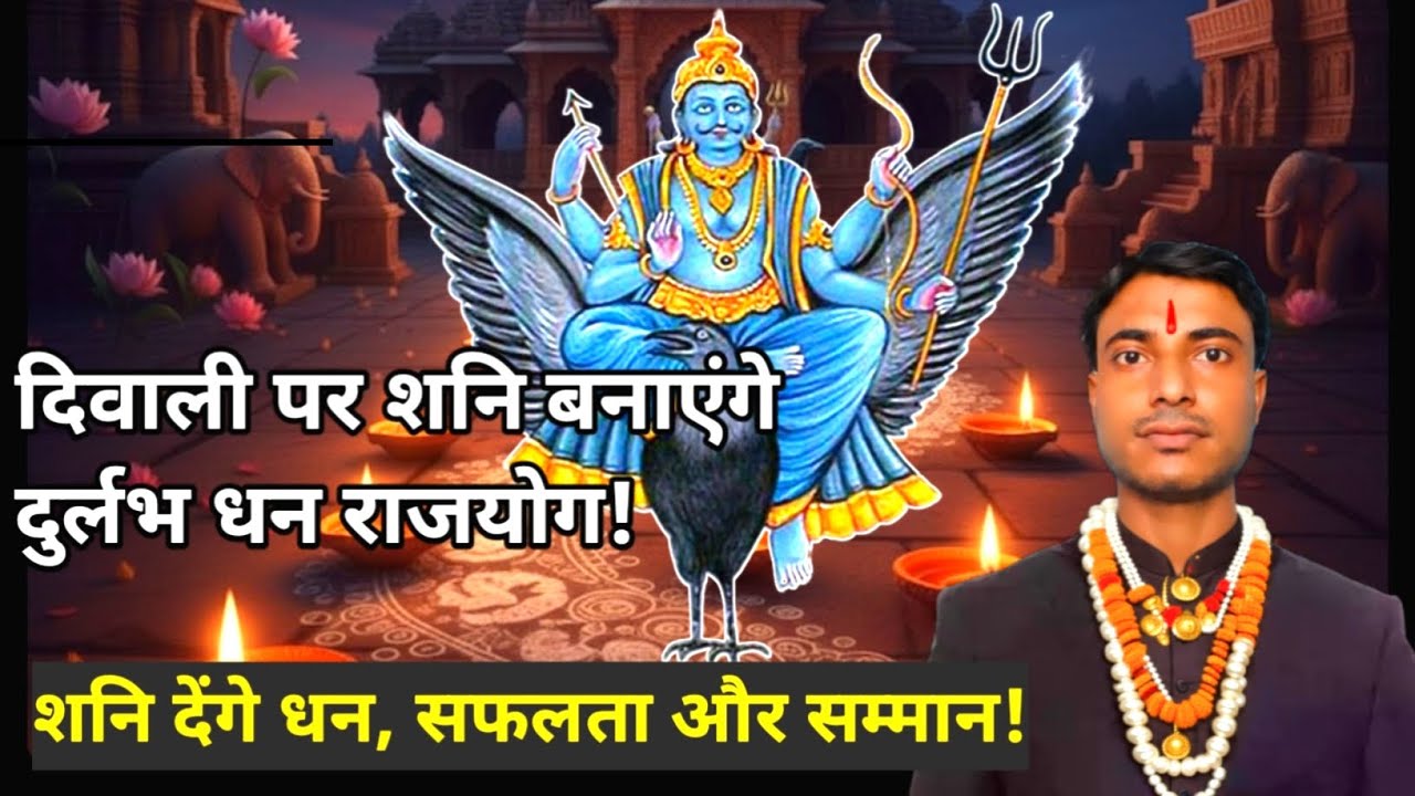 Shani Raj दिवाली पर शनि बनाएंगे दुर्लभ धन राजयोग! Diwali 2025 Special: Shani Raj ...