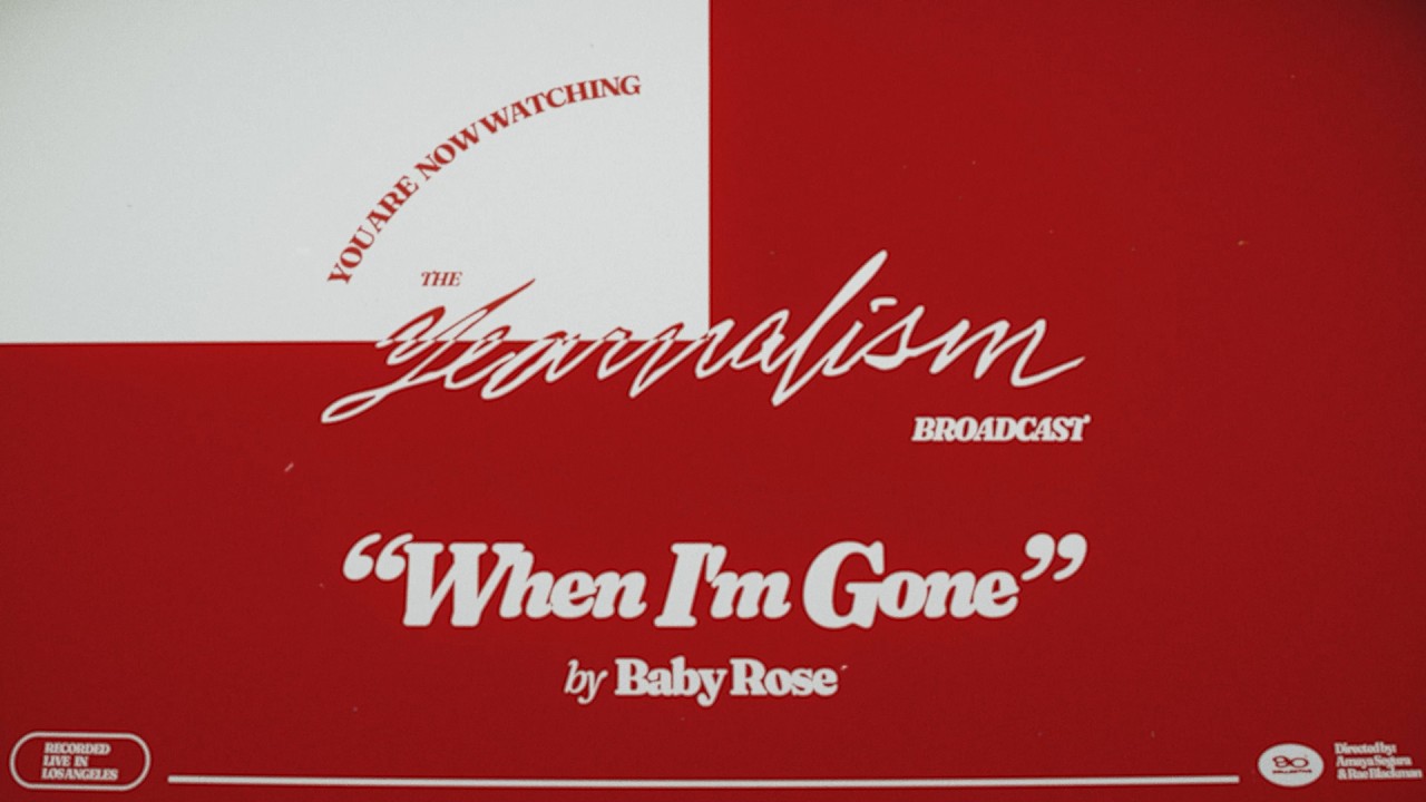 Watch Baby Rose - When I'm Gone (Official Visualizer) on YouTube Watch Baby Rose - When I'm Gone (Official Visualizer) on YouTube