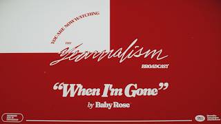 Baby Rose - When I'm Gone (Official Visualizer)