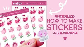 HOW TO MAKE PLANNER STICKERS - Using Cricut, Procreate or Photoshop