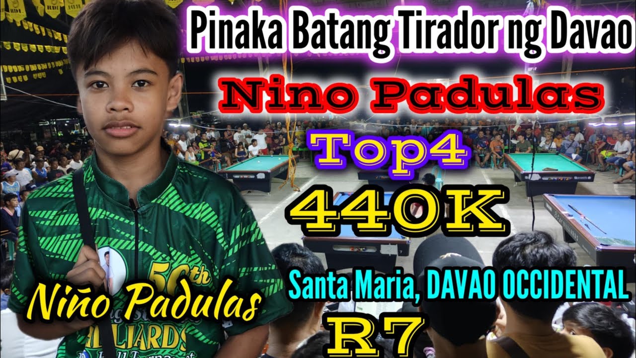 Road to Final.. Pinaka Batang Tirador Ng Davao.. Niño Mads.. Talpakan na..400k R6