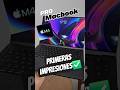 Primeras impresiones con el MacBook pro m4 ¿Merece la pena? #macbookpro #macbook #apple #mac #pc