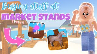 Checking Out *MARKET STANDS* + Buying Stuff!  Ep. 8 | Wild Horse Islands