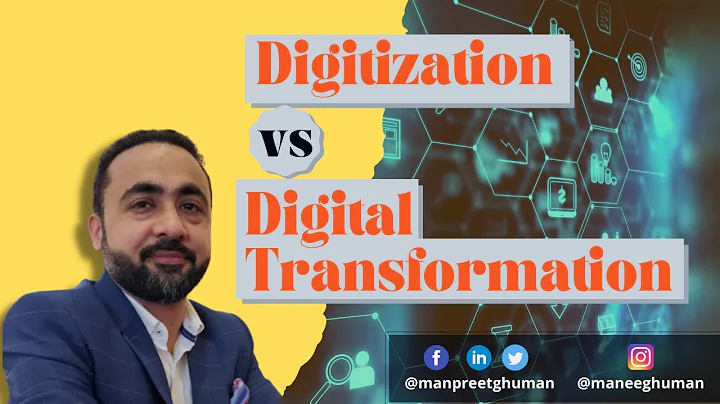 What is Digital Transformation and How it is Different from Digitization? Learn with an Example.