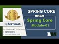 Demo ClassRoom Video | Spring Core Module 01  |  Softronix IT Training Institute in Nagpur