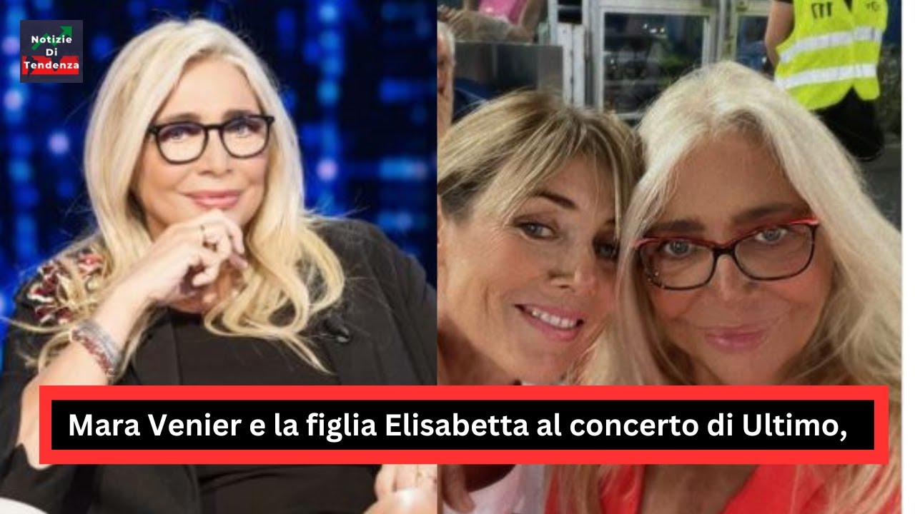 Mara Venier e la figlia Elisabetta al concerto di Ultimo, gli hater hanno commentatomaravenier Mara Venier e la figlia Elisabetta al concerto di Ultimo, gli hater hanno commentatomaravenier