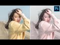 Pastel Pink Photo Effect | Photoshop Tutorial