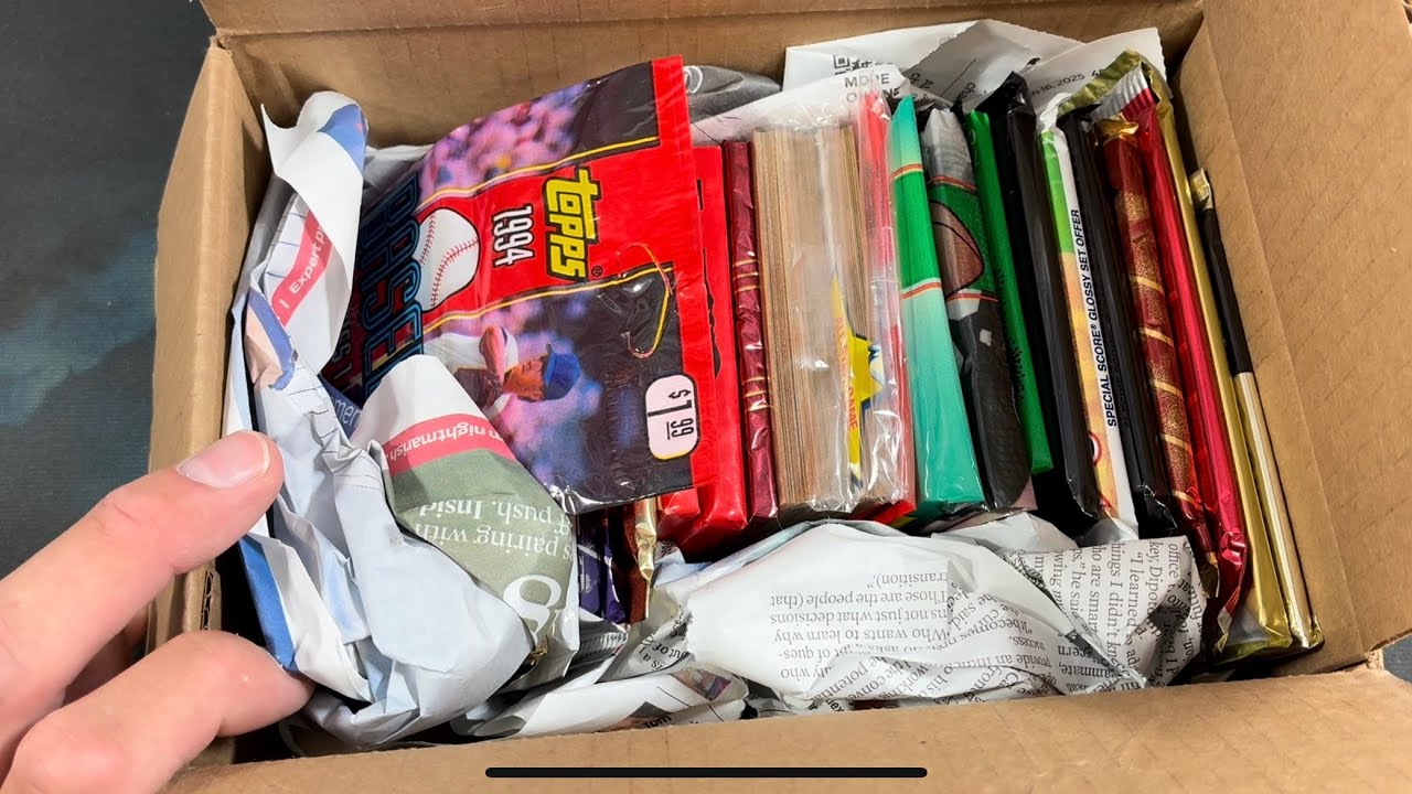 OPENING OLD SPORTS CARD PACKS!