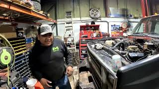 The Mike and Shawn Show,  working on a wood stove, and getting Shawn's Truck going!