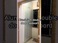 Aluminium duble door cupboards..@GSQUAREINTERIORS #visakhapatnam #viralvideo A#cupboard