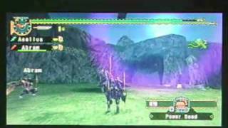 Monster Hunter Freedom Unite - HR8 Azure Rathalos