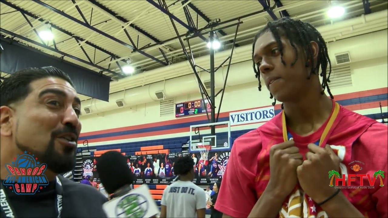 Cody Williams Interview @ 2022 Pangos All-American Camp