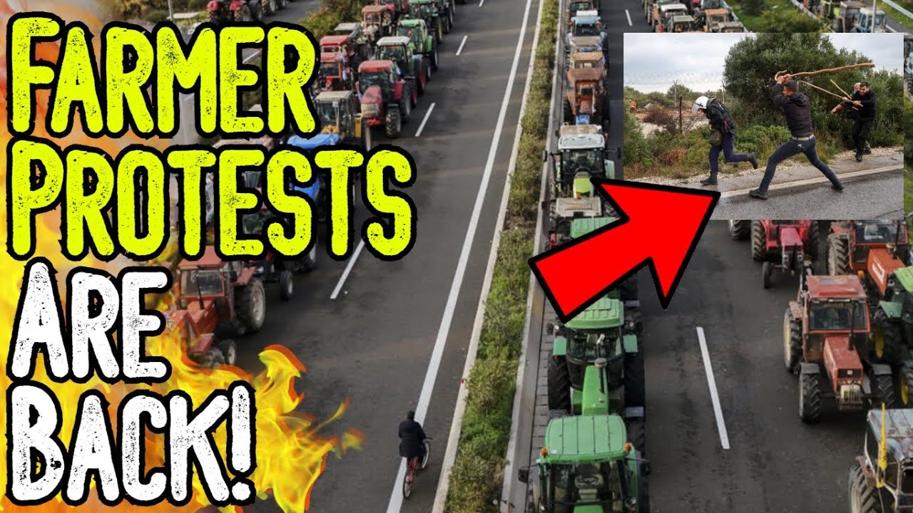 BREAKING: THE FARMER PROTESTS ARE BACK! - Farmers Fight Back As Supply ...
