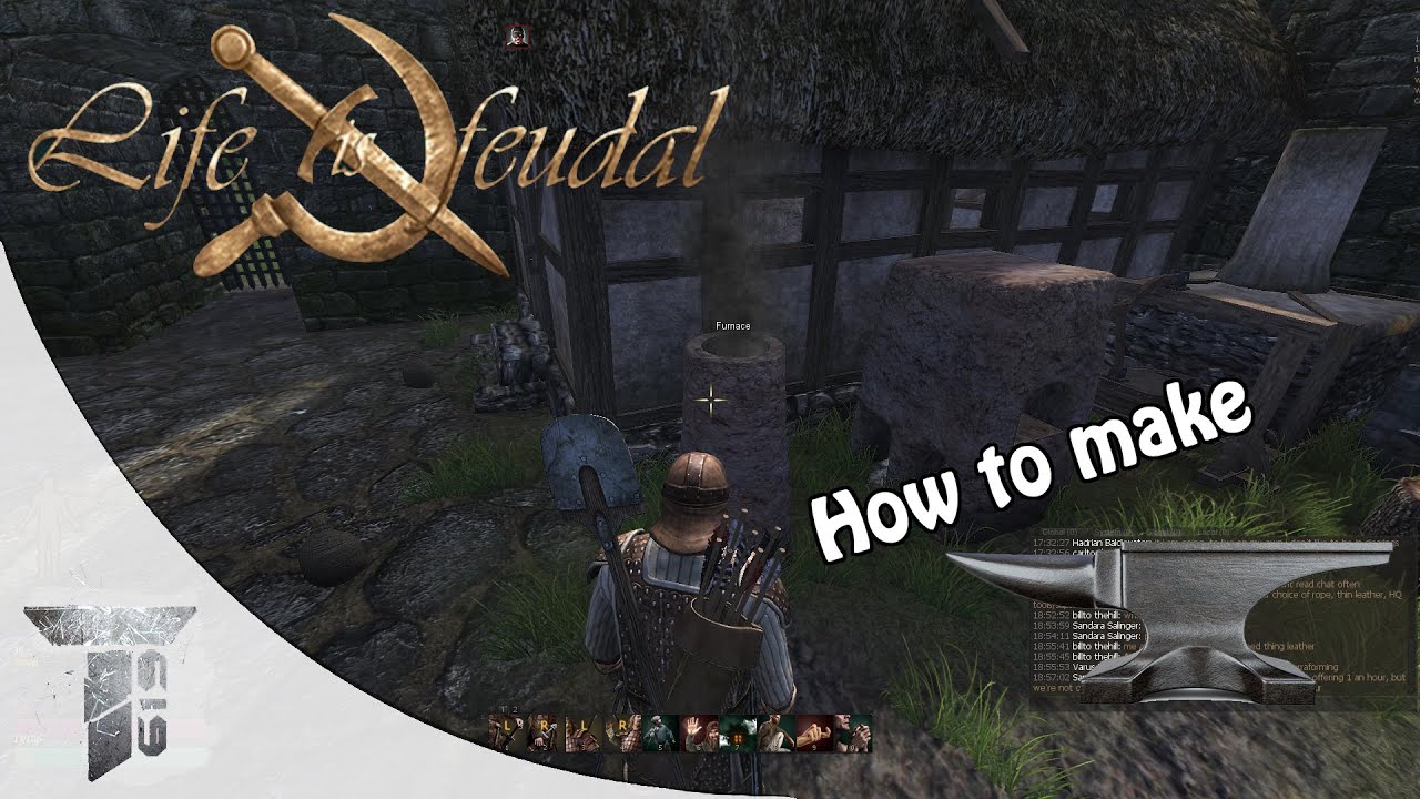 Life is Feudal - How to : Make a Anvil - YouTube