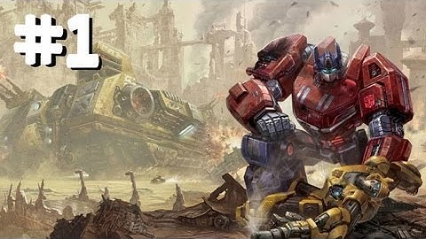 Transformers: Fall Of Cybertron PC Campaign Gameplay [Part 1/5] (Bumblebee)