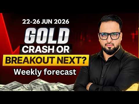Video preview for GOLD Weekly Forecast (June 22 to June 26, 2026) | XAUUSD Outlook & Key Levels | WAR EFFECT