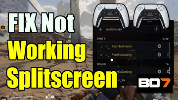 How Fix Split Screen Not Working in COD Black Ops 7 (2 Players)