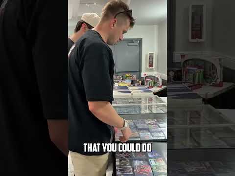 BUYING HIS ENTIRE COLLECTION 😬💥 #topps #psa #beckett