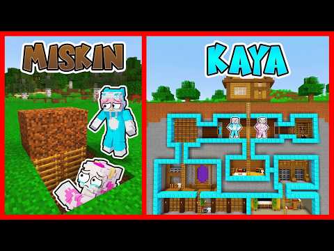 ATUN & MOMON BANGUN BUNKER BAWAH TANAH DARI MISKIN SAMPAI KAYA !! Feat @sapipurba Minecraft