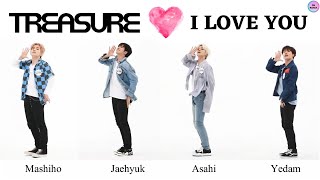 [ENG SUB] TREASURE 'I Love You' Middle Line FanCam (Mashiho, Jaehyuk, Asahi, Yedam) Dance Comparison