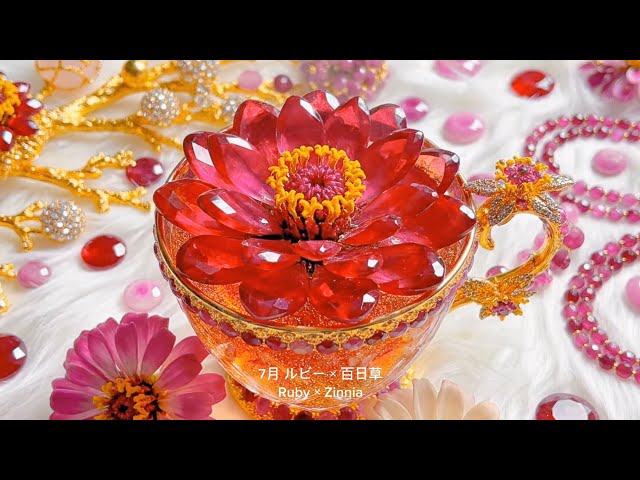 【AI ASMR】究極の没入感✨ 誕生石フラワーティー総集編 第2弾 💎 Birthstone Flower Tea Compilation Vol.2
