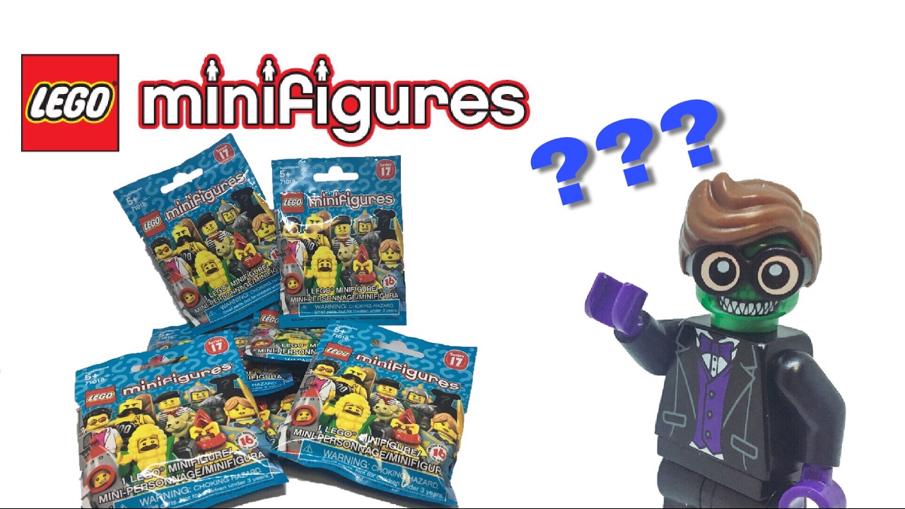 Lego Collectible Minifigures Series 17 Mystery Pack Opening