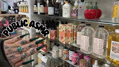 Public ASMR | Tapping, Scratching, Fabric Sounds, Camera Scratching, Crinkles