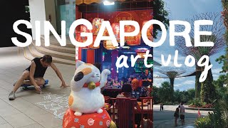 Fine Art Meets Craft! | my first Singapore art show