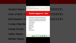 Insert a Perfect Square in Microsoft Word with ONE Shortcut #msword #shorts