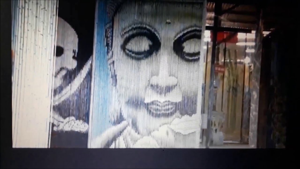 What's behind a bamboo beaded curtain? -  part 1