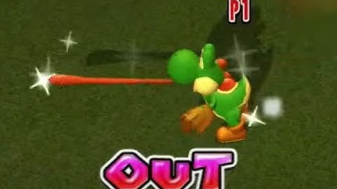 YOSHI THE GOAT - Mario Sluggers 2 Player Gameplay