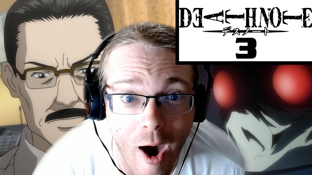 DEATH NOTE EPISODE 3 REACTION HE'S LIGHT'S DAD OH MY GOD (Dubbed) YouTube