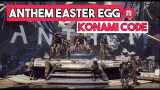 Anthem Easter Egg - Konami Code