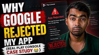 Why Google Rejected My App (Real Play Console Case Study) screenshot 5
