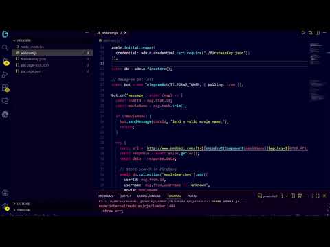 EXPLANATION OF CONNECTION OF DATABASE TO TELEGRAM CHATBOT 