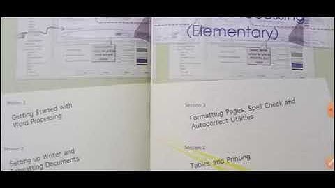 Class IX Unit 1. Word Processing Session 4 Tables and Printing Explanation