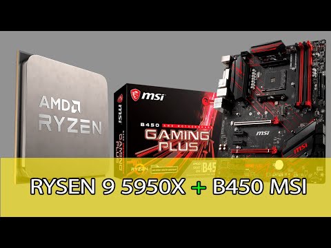 Видео: B450 MSI Gaming plus + Rysen 9 5950X + RTX 3080 TI I Запуск I Настройки I Тесты