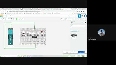 Verification of XOR gate Using TinkerCAD