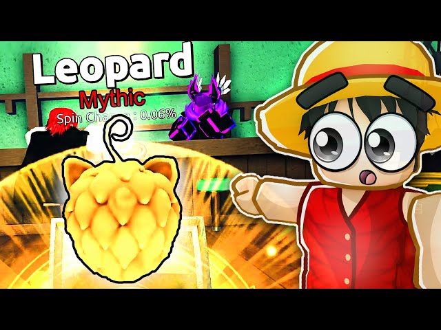 Getting Mythic LEOPARD Fruit in Fruit battlegrounds.. 