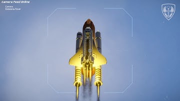 Space Engineers rocket launches