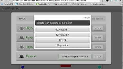 INPOOT TEASER : Gamepad API wrapper