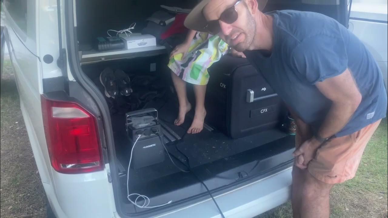 How Much Power Does A Portable Dometic CFX3 Fridge Draw? YouTube